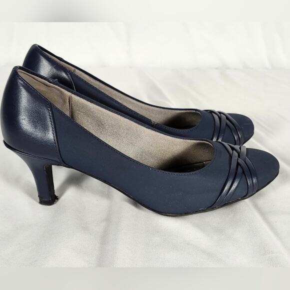 Women's Shoes Lifestride low pumps Navy Size 8 1/2 - Picture 7 of 8